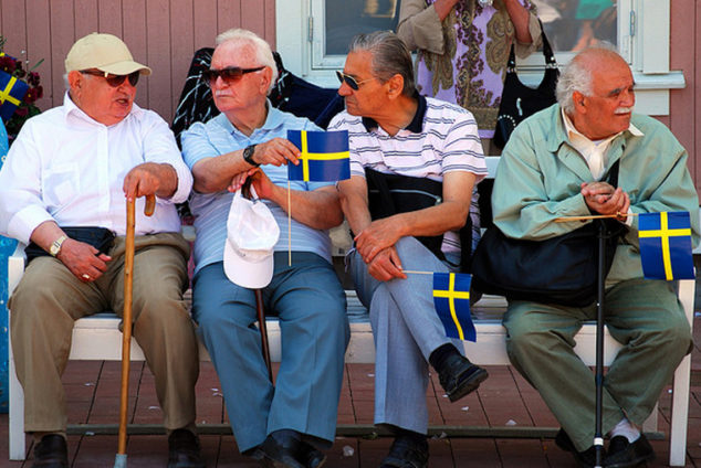 Пенсионный возраст в Швеции