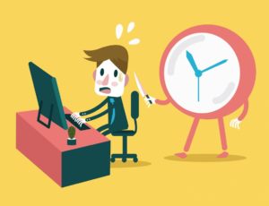 Продолжительность рабочего времени в часах и минутах в течении суток